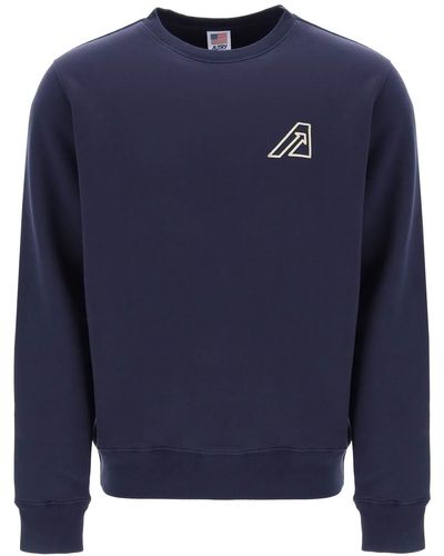 Autry Icon Crewneck Sweatshirt - Blue