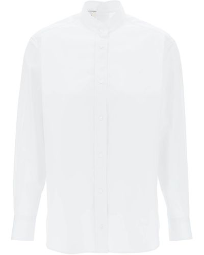 Fendi "Korean-Style Collared Shirt - White