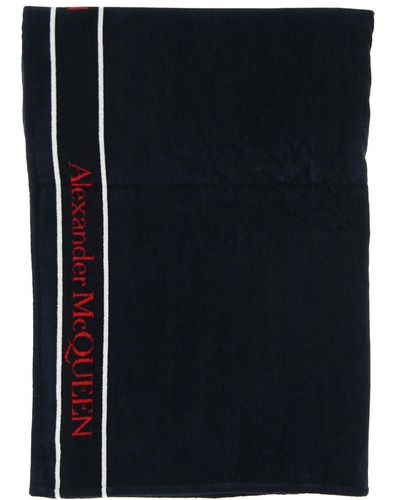 Alexander McQueen Terry Beach Towel Selvedge - Multicolour