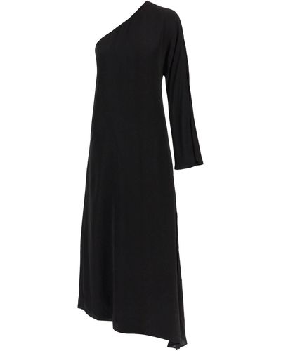 By Malene Birger 'avilas' One Shoulder Maxi Dress - Black