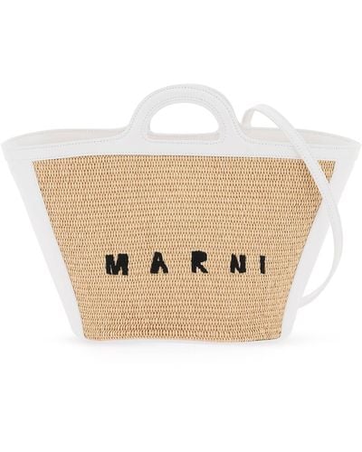 Marni Tropicalia Small Handbag - Natural