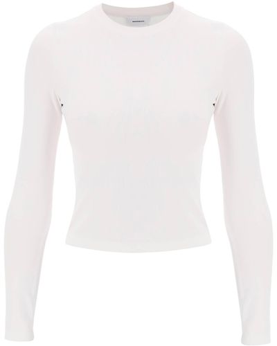 Wardrobe NYC Long-Sleeved T-Shirt - White