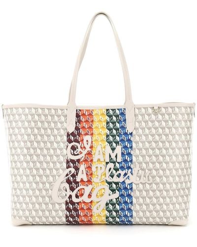 Anya Hindmarch 'i Am A Plastic Bag' Large Tote Bag - Multicolour
