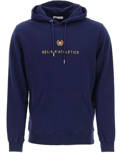 BEL-AIR ATHLETICS Academy Embroidery Hoodie - Blue