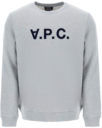 A.P.C. Sweatshirt Logo - Grey