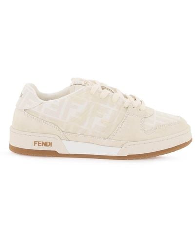 Fendi 'Match' Sneakers - White