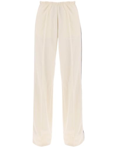 Palm Angels Classic Loose Track Pants - White