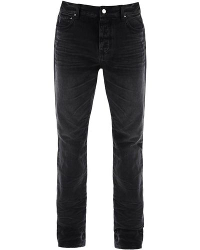 Amiri Jeans A Taglio Dritto - Nero