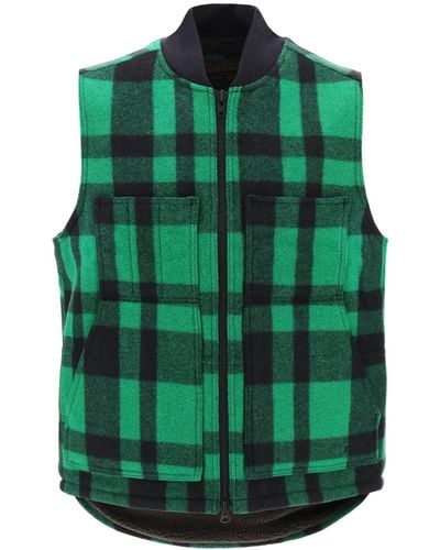 Filson Mackinaw Wool Vest - Green