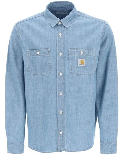 Carhartt Clink Regular Fit Shirt - Blue