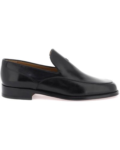 The Row Enzo Loafers - Black