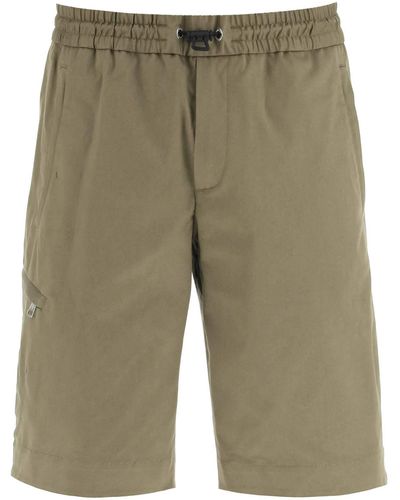Moncler Shorts With Hook-And-Loop Closure - Green