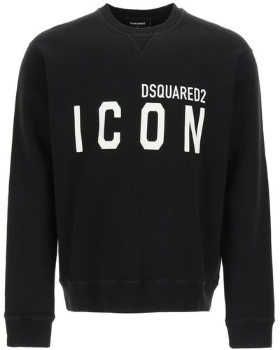 DSquared² Icon Crewneck Sweatshirt - Black