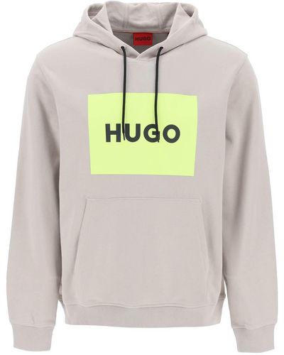 HUGO Duratschi Sweatshirt With Box - Grey