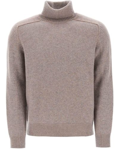 Zegna Turtleneck Sweater - Grey