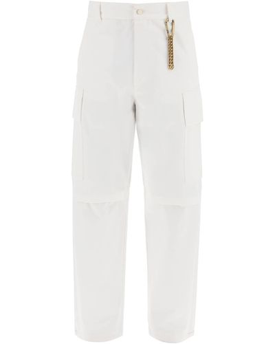 DARKPARK Laurent Saint Laurent Cargo Pants - White
