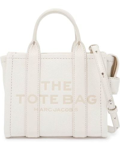 Marc Jacobs The Leather Mini Tote Bag - White