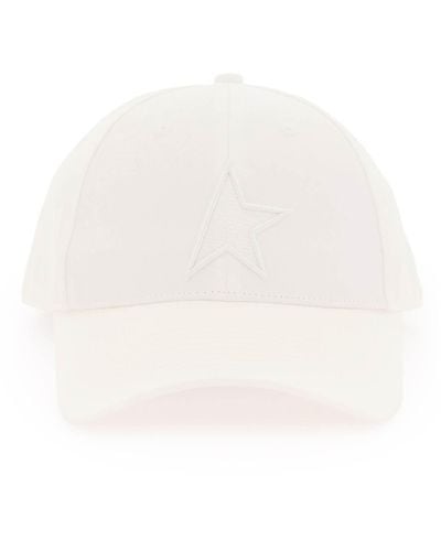 Golden Goose Demos Baseball Hat - White