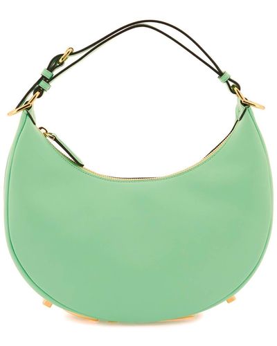 Fendi BORSA HOBO GRAPHY PICCOLA - Verde