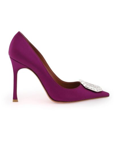 AMINA MUADDI Camelia Court Shoes - Purple