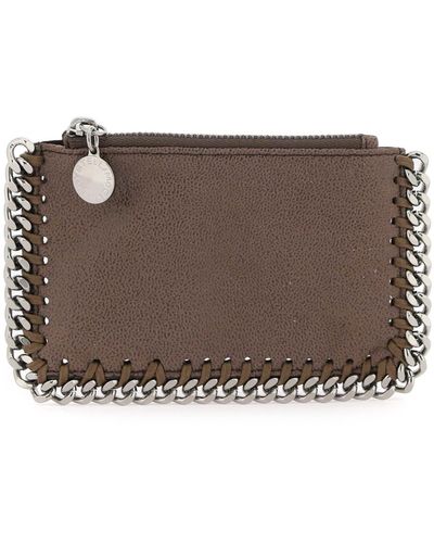 Stella McCartney Tella Mccartney Falabella Card Holder - Brown