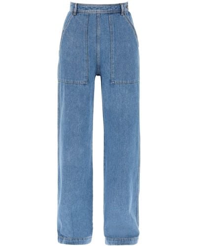 Weekend by Maxmara Patroni Relaxed Fit Jeans - Blue