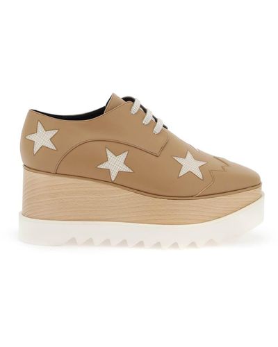 Stella McCartney Piattaforma Laced Stella MC Cartney Elyse - Marrone