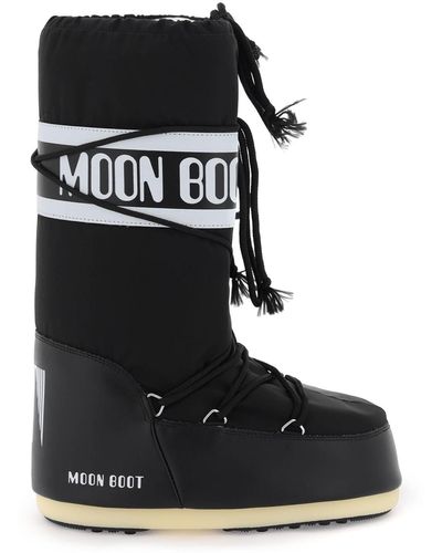 Moon Boot Snow Boots Icon - Black