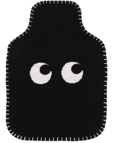 Anya Hindmarch Hot Water Bottle Cover - Black