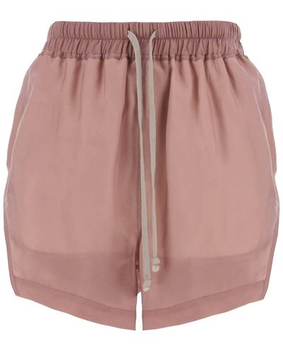 Rick Owens Sporty Shorts - Pink