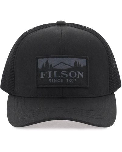 Filson Water-Repellent Cotton Trucker - Black