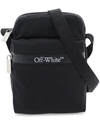 Off-White c/o Virgil Abloh Nylon Crossbody Bag - Black