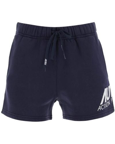 Autry Shorts Sportivi 'Icon' - Blu