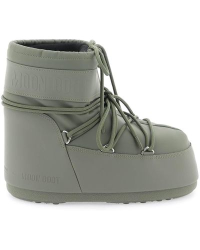 Moon Boot Icon Rubber Snow Boots - Green
