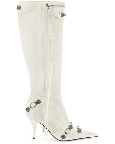 Balenciaga 'Cagole' Boots - White