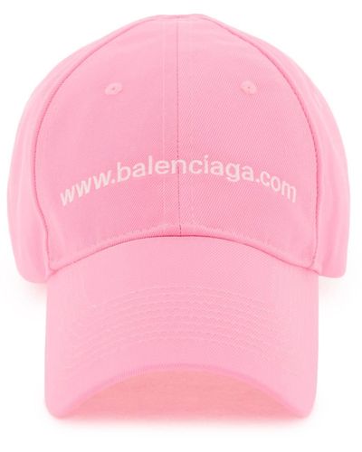 Balenciaga Cappello baseball Bal.com - Rosa