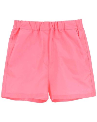 MSGM Technical Faille Shorts - Pink