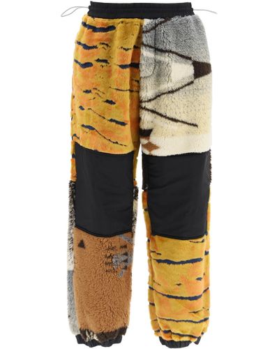 Aries Patchwork Trousers - Multicolour
