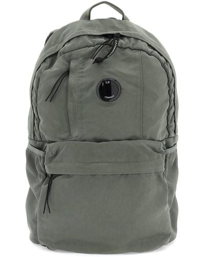 C.P. Company Nylon B Lens Backpack - Gray