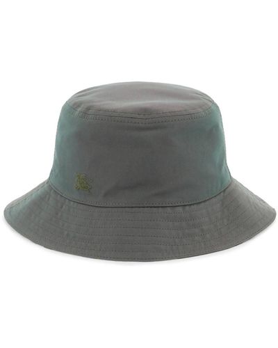 Burberry Cappello Bucket Reversibile - Grigio