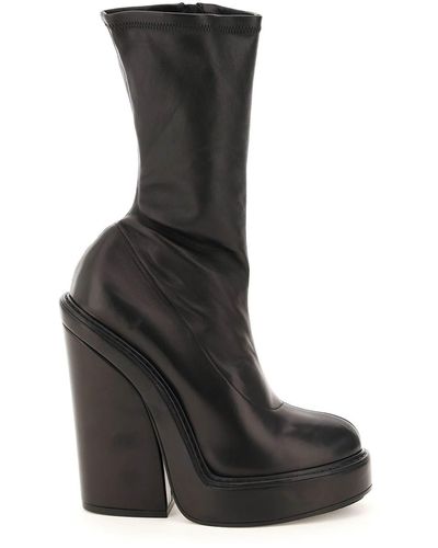 Givenchy Stretch Leather Boots - Black