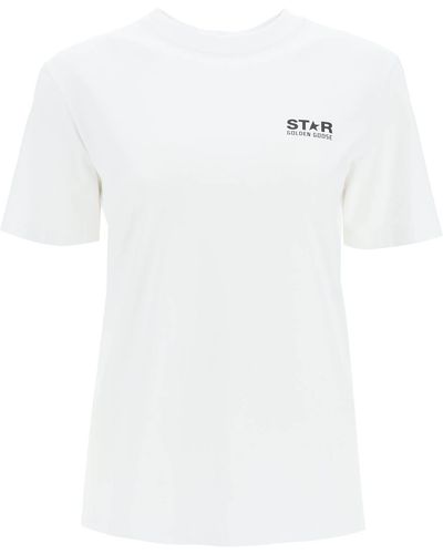 Golden Goose T-SHIRT 'STAR' - Bianco