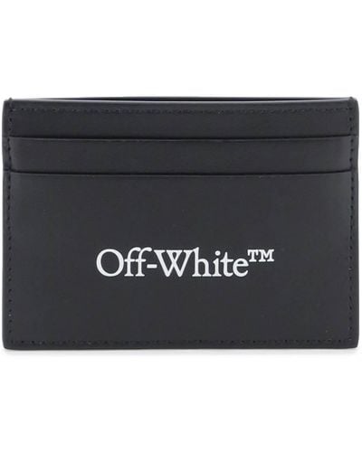 Off-White c/o Virgil Abloh Bookish Logo Card Holder - Nero