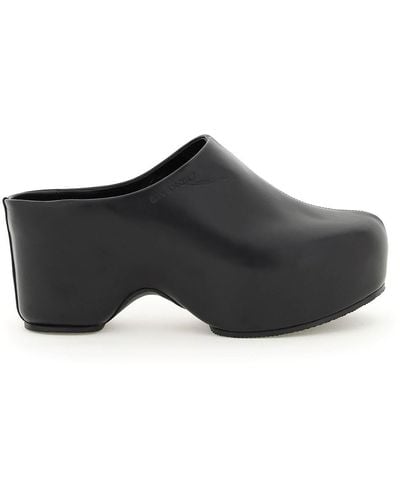 Givenchy 'g Clog' Leather Clogs - Black
