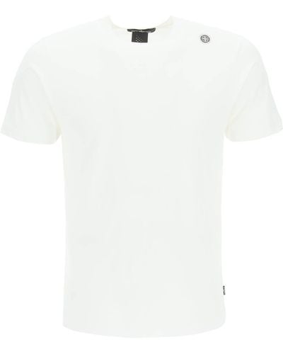 Stone Island Shadow Project Mercerized Jersey T-shirt - White