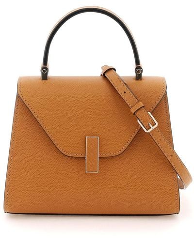 Valextra Iside Mini Handbag - Brown