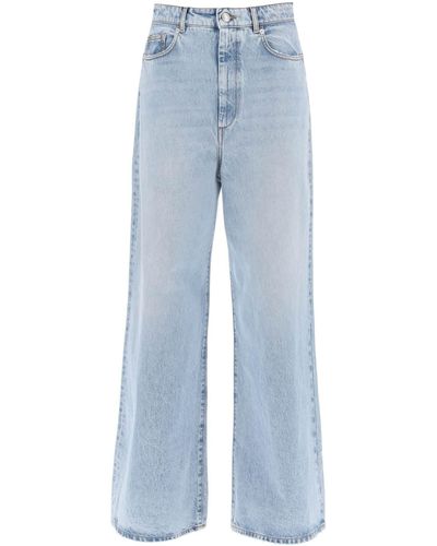 Sportmax Wide-Legged Angri Jeans For A - Blue