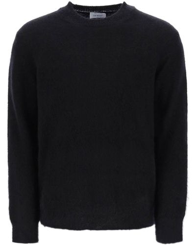 Off-White c/o Virgil Abloh Arrow Intarsia Crew-neck Sweater - Black