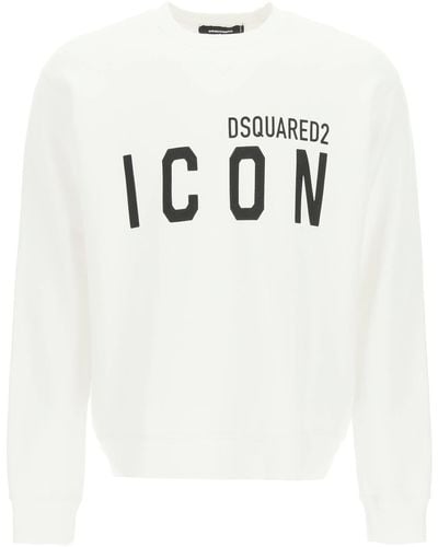 DSquared² Icon Logo Sweatshirt - White