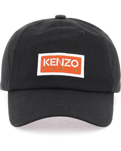 KENZO Cappello Baseball Con Logo - Nero